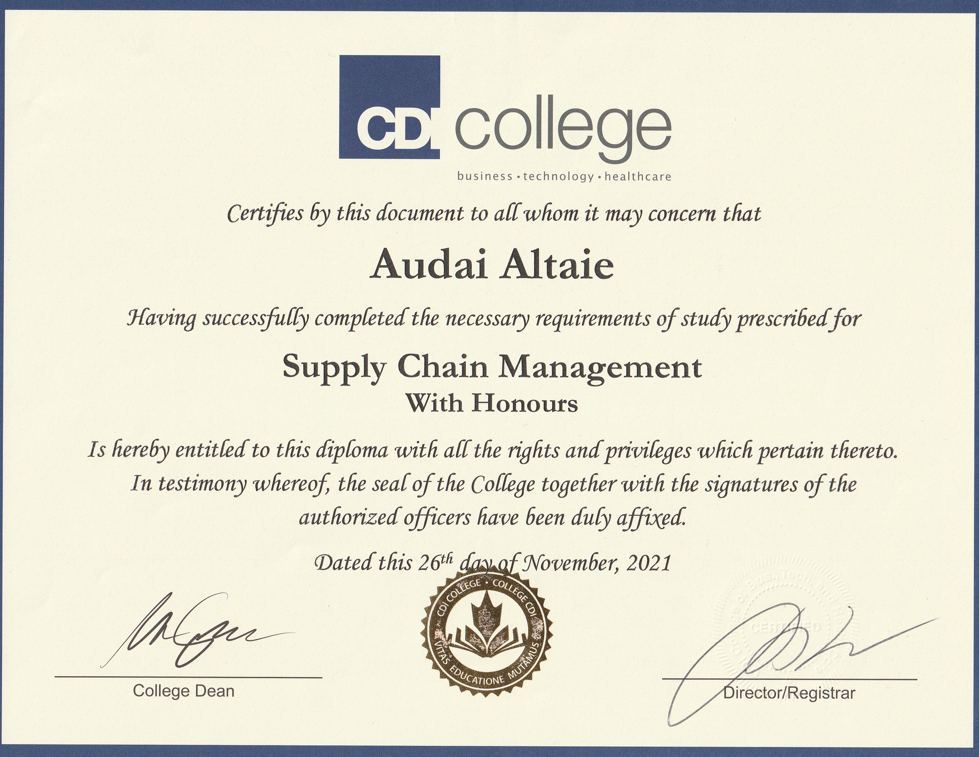 Professional Certification